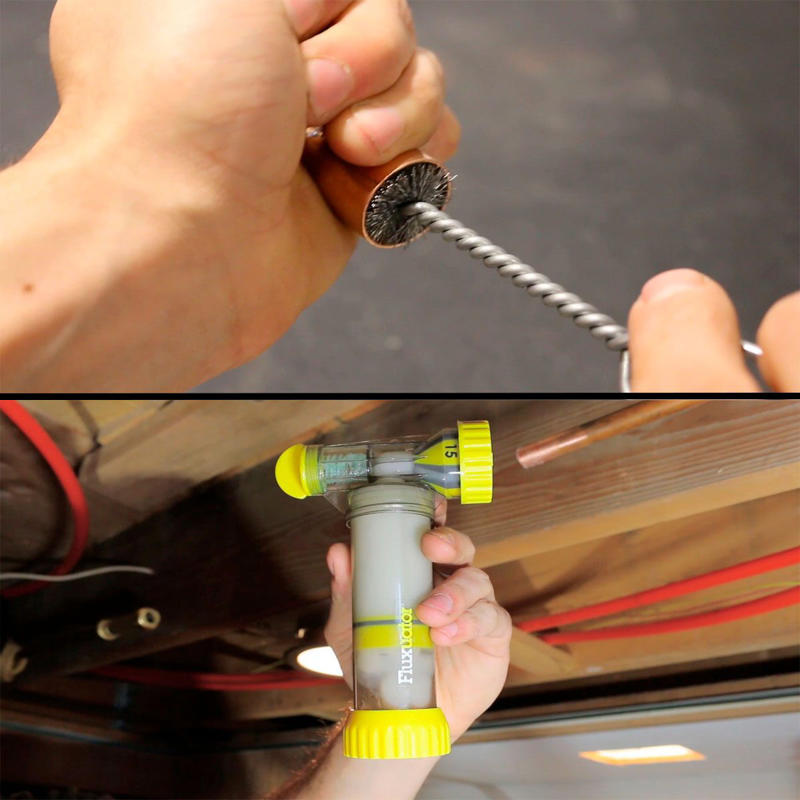 Dirty pipes and contaminated flux Reusing flexible hoses, Lead solder on a potable water pipes, Not deburring the inside of pipes, Dirty pipes and contaminated flux, Not enough support, Cross-threading a pipe or fitting