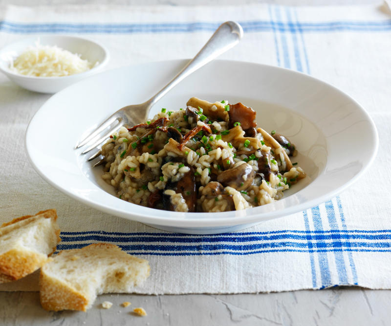 Which rice is best for risotto?,          Julie Goodwin’s lemon &amp; spinach risotto      ,          Oven-baked risotto with chicken, rocket and tomato      ,          Baked pumpkin, sage and camembert risotto      ,          Pumpkin risotto with Italian sausage &amp; rosemary      ,          Prawn, rosemary and corn risotto      ,          Mushroom brown rice risotto      ,          Baked asparagus risotto      ,          Fennel, lemon, pea and prawn risotto      ,          Pumpkin, pea &amp; fetta baked risotto      ,          Tuna, spinach and broccolini baked risotto      ,          Pea and barley risotto with garlic prawns      ,          Prawn and asparagus risotto      ,          Pearl barley risotto with haloumi crumbs      ,          Leek and pumpkin risotto      ,          Bacon, mushroom and kale risotto      ,          Butter miso mushroom risotto      ,          Oven-baked tuna risotto      ,          Really good mushroom risotto      ,          Zucchini, pea and mint risotto      ,          Blue cheese and radicchio baked risotto      ,          Oven-baked seafood risotto      ,          Pumpkin and chorizo risotto      ,          Oven-baked risotto with Italian sausages      