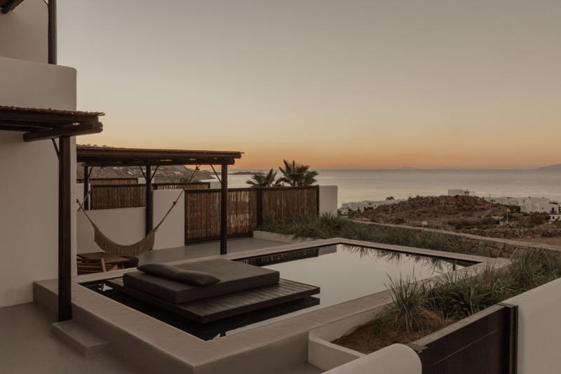 1. Creta Maris hotel, 2. Grecotel LUXME White hotel, 3. Milia Mountain Retreat hotel, 4. Aulūs Lindos Rhodes Resort, Curio Collection by Hilton, 5. Melenos Art Boutique Hotel, 6. More Meni City Beach Rhodes hotel, 7. Nido Hotel, Mar-Bella Collection, 8. Ikos Odisia hotel, 9. Liston Suites hotel, 10. Lesante Cape hotel, 11. Nobelos hotel, 12. Windmill Bay hotel, 13. Canaves Ena hotel, 14. Sandblu hotel, 15. Santorini Sky hotel, 16. Ananea Mykonos hotel, 17. Koukoumi Vegan Hotel, 18. The Wild Hotel, 19. Andronis Minois hotel, 20. Paros Agnanti Resort & Spa hotel, 21. Pnoi Hotel