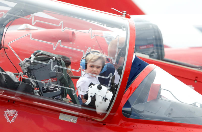 What happens when Prince George turned 12?, Where is Prince George in the line of succession?, A love for the water , Following in William’s footsteps, How old is Prince George?, What is the meaning behind Prince George’s name?, What school does Prince George go to? 