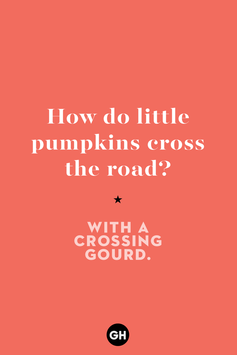 9) How do little pumpkins cross the road? 1) What key can’t open any doors?, 2) What do you call a turkey who tells jokes?, 3) Why did the pie go to the dentist?, 4) Why don’t turkeys trust each other?, 5) Why did the corn go to therapy?, 6) What do you call a group of musical sweet potatoes?, 7) What do you call a running turkey?, 8) Why did the mashed potatoes go to therapy?, 9) What do you call a turkey on the day after Thanksgiving?, 10) Why did the turkey join the comedy club?, 11) What’s the best way to fix a broken pumpkin?, 12) Why did the cranberry blush?, 13) What do you need to make Thanksgiving s'mores?, 15) What's blue and covered in feathers?, 17) What did the ocean say when it saw the Mayflower crossing?, 18) Did you hear about the turkey that plays baseball?, 20) What did the pilgrim wear to dinner?, 21) What’s a pilgrim’s favorite dance?, 22) Why do pilgrims' pants always fall down?, 24) Did you hear the one about the rude turkey?, 25) What did Dad say when he was asked to say grace?, 26) Where did the Pilgrims stand after landing on Plymouth Rock?, 27) What do you call rain on Turkey Day?, 28) Why did the policeman stop you on your way home last Thanksgiving?, 29) Why was the turkey asked to join a band?, 30) When are turkeys the most grateful?, 31) Why didn't the pilgrim want to make the bread?, 32) How do little pumpkins cross the road?, 33) What Thanksgiving treat is the most popular at the kids' table?, 34) Why should you never tell secrets in a cornfield?, 35) What's something usually insulting, but not on Thanksgiving?, 36) What's the best song to sing when preparing your turkey?, 37) What should you expect at the end of Thanksgiving?, 38) Did you hear about the scarecrow who won first prize?, 39) Who should you invite to your Friendsgiving?, 40) What sound does a turkey's phone make?, 41) What do sweet potatoes wear to bed?, 44) Why is corn so popular on Thanksgiving?, 45) Why did the turkey bring a microphone to dinner?, 46) What's the smallest unit of measurement in the pilgrim cookbook?, 47) What do you call a sad cranberry?, 48) What do Thanksgiving and Halloween have in common?, 49) What did the mother turkey say to her disobedient children?, 50) What did the turkey say to the computer?, 51) What is a pumpkin's favorite sport?, 52) What kind of face does a pilgrim make when he's in pain?, 53) What was the turkey suspected of?, 54) What's the best way to stuff a turkey?, 55) Which side of the turkey has the most feathers?, 56) What would you get if you crossed a turkey with a ghost?, 57) What sound does a limping turkey make?, 59) What do you call a holiday dinner without the parents?, 60) What smells the best at a Thanksgiving dinner?, 61) What did the turkey say before it was roasted?, 62) What's a turkey's favorite Thanksgiving food?, 63) What happened when the turkey got into a fight?, 64) What’s the most musical part of a turkey?, 65) When is the turkey soup bad for your health?, 66) Why can’t you take a turkey to church?, 67) What do you call a running turkey?, 68) Why did the turkey cross the road?, 69) What role do green beans play in Thanksgiving dinner?, 70) Knock Knock. Who's there? Tamara., 71) What do you call a pilgrim's vocabulary?, 72) Why do turkeys gobble?, 73) Kevin James, 74) What's Frankenstein's favorite Thanksgiving dish?, 75) Jim Gaffigan, 76) Why was the Thanksgiving soup so expensive?, 77) What kind of key can't open doors?, 78) What did the turkey say to the turkey hunter on Thanksgiving Day?, 79) How did the salt and pepper welcome all the guests?, 81) When do you serve tofu turkey?, 82) If April showers bring May flowers, what do May flowers bring?, 83) What kind of music did the Pilgrims like?, 84) Why should you never set the turkey next to the dessert?, 85) Why did the turkey cross the road twice?