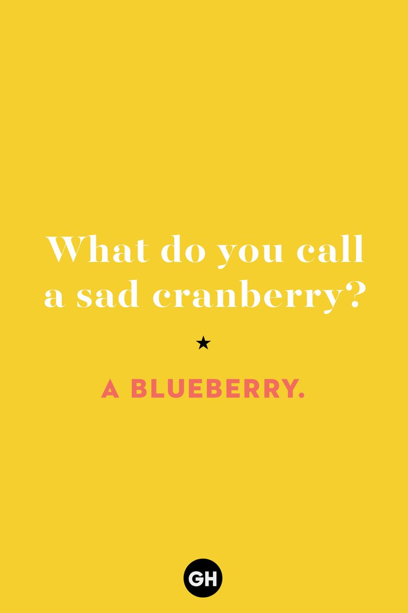 24) What do you call a sad cranberry? 1) What key can’t open any doors?, 2) What do you call a turkey who tells jokes?, 3) Why did the pie go to the dentist?, 4) Why don’t turkeys trust each other?, 5) Why did the corn go to therapy?, 6) What do you call a group of musical sweet potatoes?, 7) What do you call a running turkey?, 8) Why did the mashed potatoes go to therapy?, 9) What do you call a turkey on the day after Thanksgiving?, 10) Why did the turkey join the comedy club?, 11) What’s the best way to fix a broken pumpkin?, 12) Why did the cranberry blush?, 13) What do you need to make Thanksgiving s'mores?, 15) What's blue and covered in feathers?, 17) What did the ocean say when it saw the Mayflower crossing?, 18) Did you hear about the turkey that plays baseball?, 20) What did the pilgrim wear to dinner?, 21) What’s a pilgrim’s favorite dance?, 22) Why do pilgrims' pants always fall down?, 24) Did you hear the one about the rude turkey?, 25) What did Dad say when he was asked to say grace?, 26) Where did the Pilgrims stand after landing on Plymouth Rock?, 27) What do you call rain on Turkey Day?, 28) Why did the policeman stop you on your way home last Thanksgiving?, 29) Why was the turkey asked to join a band?, 30) When are turkeys the most grateful?, 31) Why didn't the pilgrim want to make the bread?, 32) How do little pumpkins cross the road?, 33) What Thanksgiving treat is the most popular at the kids' table?, 34) Why should you never tell secrets in a cornfield?, 35) What's something usually insulting, but not on Thanksgiving?, 36) What's the best song to sing when preparing your turkey?, 37) What should you expect at the end of Thanksgiving?, 38) Did you hear about the scarecrow who won first prize?, 39) Who should you invite to your Friendsgiving?, 40) What sound does a turkey's phone make?, 41) What do sweet potatoes wear to bed?, 44) Why is corn so popular on Thanksgiving?, 45) Why did the turkey bring a microphone to dinner?, 46) What's the smallest unit of measurement in the pilgrim cookbook?, 47) What do you call a sad cranberry?, 48) What do Thanksgiving and Halloween have in common?, 49) What did the mother turkey say to her disobedient children?, 50) What did the turkey say to the computer?, 51) What is a pumpkin's favorite sport?, 52) What kind of face does a pilgrim make when he's in pain?, 53) What was the turkey suspected of?, 54) What's the best way to stuff a turkey?, 55) Which side of the turkey has the most feathers?, 56) What would you get if you crossed a turkey with a ghost?, 57) What sound does a limping turkey make?, 59) What do you call a holiday dinner without the parents?, 60) What smells the best at a Thanksgiving dinner?, 61) What did the turkey say before it was roasted?, 62) What's a turkey's favorite Thanksgiving food?, 63) What happened when the turkey got into a fight?, 64) What’s the most musical part of a turkey?, 65) When is the turkey soup bad for your health?, 66) Why can’t you take a turkey to church?, 67) What do you call a running turkey?, 68) Why did the turkey cross the road?, 69) What role do green beans play in Thanksgiving dinner?, 70) Knock Knock. Who's there? Tamara., 71) What do you call a pilgrim's vocabulary?, 72) Why do turkeys gobble?, 73) Kevin James, 74) What's Frankenstein's favorite Thanksgiving dish?, 75) Jim Gaffigan, 76) Why was the Thanksgiving soup so expensive?, 77) What kind of key can't open doors?, 78) What did the turkey say to the turkey hunter on Thanksgiving Day?, 79) How did the salt and pepper welcome all the guests?, 81) When do you serve tofu turkey?, 82) If April showers bring May flowers, what do May flowers bring?, 83) What kind of music did the Pilgrims like?, 84) Why should you never set the turkey next to the dessert?, 85) Why did the turkey cross the road twice?