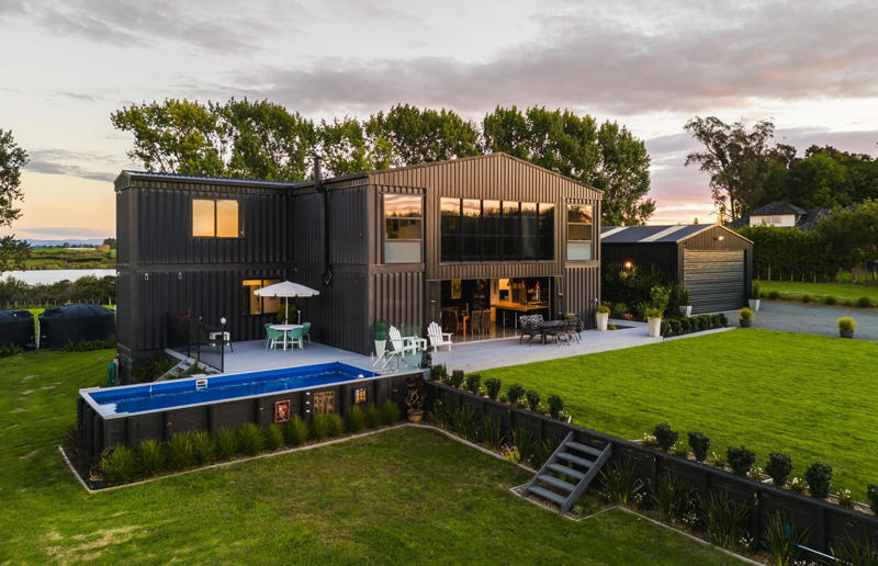 Big, bold, and beautiful container homes, Carroll House, New York, USA, Container House, Stockholm, Sweden, Prefabricated family home, Hauts-de-France, France, Graceville Container House, Queensland, Australia, Container House, Colorado, USA, Luxury villa, Tangalle, Sri Lanka, PV14 House, Texas, USA, Industrial family home, Waipa, New Zealand