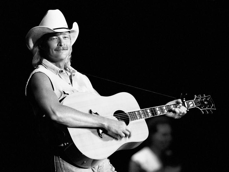 8. Alan Jackson — 44.5 million units 25. Luke Bryan — 19 million units, 24. Hank Williams Jr. — 19.5 million units, 23. Brooks & Dunn — 21.5 million units, 22. Carrie Underwood — 22.5 million units, 21. Jimmy Buffett — 23 million units, 18. Vince Gill — 24 million units, 15. Linda Ronstadt — 30 million units, 14. Willie Nelson — 31.5 million units, 13. The Chicks — 33 million units, 12. John Denver — 33.5 million units, 11. Kenny Chesney — 35 million units, 8. Alan Jackson — 44.5 million units, 7. Kenny Rogers — 47.5 million units, 6. Shania Twain — 48 million units, 5. Alabama — 49 million units, 4. Taylor Swift — 57 million units, 3. George Strait — 69.5 million units, 2. Elvis Presley — 146.5 million units, 1. Garth Brooks — 162 million units