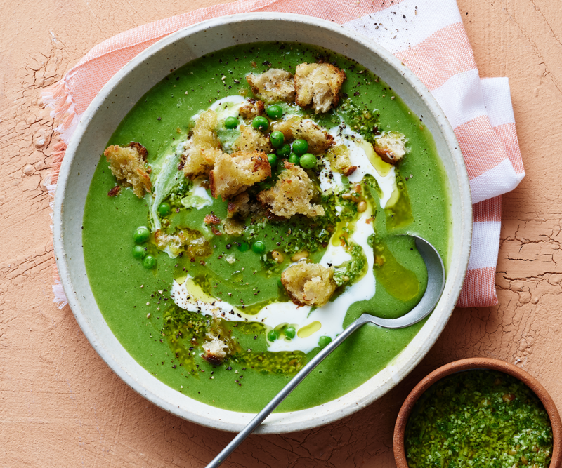 Can I freeze these soups?, Vegetable soup recipes to try,          Quick &amp; easy minestrone &amp; ravioli soup      ,          Quick &amp; easy potato soup with cheddar toasts      ,          Traditional Italian minestrone soup      ,          Smoky mushroom soup with garlic labne      ,          Indian-spiced red lentil and pumpkin soup      ,          Slow cooker curried lentil and tomato soup      ,          Potato and pea soup with pesto, ricotta cream and crispy croutons      ,          Slow-cooker coconut pumpkin soup      ,          Tuscan tomato bread soup      ,          Speedy tofu laksa      ,          Mushroom hot &amp; sour soup      ,          Broccoli and kale soup with lemon creme fraiche      ,          Roasted tomato soup with broccoli pesto      ,          Cauliflower cream soup with mushrooms      ,          Barley and vegetable soup with crunchy seeds      ,          Sweet corn soup with ginger      ,          Spinach, rocket &amp; pea soup with brie croûtes      ,          Spiced lentil and roasted kumara soup      ,          Tomato and fennel soup      ,          Spiced carrot soup with smoked almonds      ,          Cauliflower and parsnip soup      ,          Cream of celeriac soup      ,          Creamy sweet potato and fennel soup with parmesan wafers      ,          Ratatouille soup with pistou      ,          Moroccan vegetable soup with harissa      ,          Spiced pumpkin soup with cinnamon cream      ,          Potato soup with capsicum &amp; almonds      , What to serve with these vegetable soups, More vegetarian comfort meals