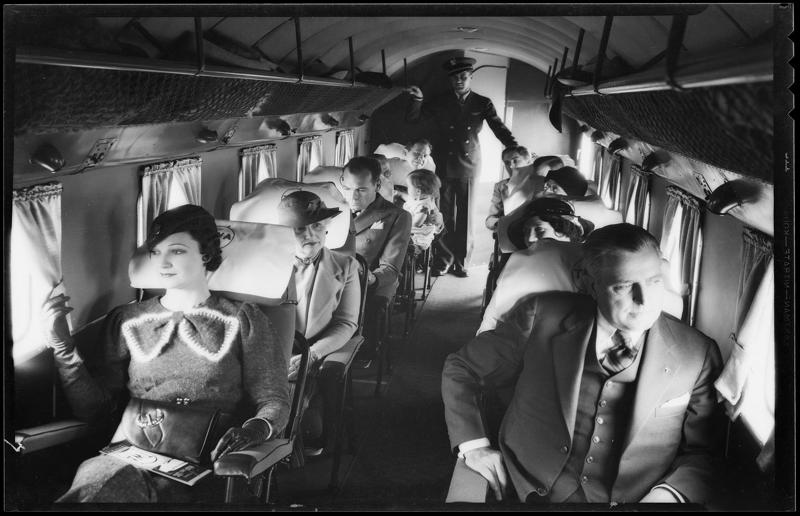 1930s: passengers aboard the Douglas DC-1 A flight back in time, 1920s: the beginnings of air travel, 1920s: a passenger compartment from the 1920s, 1920s: inside a Transcontinental Air Transport plane, 1920s: bed compartments of a German Junker aircraft, 1920s: a flight attendant serves drinks on a French Airliner service, 1920s: an early German Deutsche Luft Hansa plane, 1920s: the Dornier Do X dining salon, 1920s: the first ever in-flight movie, 1920s: enjoying breakfast at 3,000 feet (914m), 1920s: passengers get weighed before their flight, 1930s: passengers climb aboard a plane at Croydon Airport, England, 1930s: crew members check bags before a flight to LA, 1930s: the check-in desk at newly opened Gatwick Airport, 1930s: an early plane with wicker seats, 1930s: the comfortable seats of a Handley Page HP42, 1930s: a plush Imperial Airways cabin, 1930s: passengers aboard the Douglas DC-1, 1930s: a flight attendant serves tea in bed, 1930s: ladies travelling on an Eastern Air Transport plane, 1930s: chefs load up a plane with homemade treats, 1930s: women in their finest attire wait to board a plane, 1930s: passengers listen to a broadcast aboard a flight, Early 1940s: passengers on board the Junkers G.38 plane, 1940s: day cabins inside an Imperial Airways flying boat, 1940s: interior of a McDonnell Douglas DC-6, 1940s: inside a Sikorsky S-40 flying boat, Late 1930s: the early days of Pan Am, 1940s: Pan American Airlines' Boeing 314 Clipper sets off, 1940s: inside the Boeing 314 flying boat, 1940s: it wasn't cheap to fly aboard the Boeing 314, 1940s: a couple enjoys dinner aboard the Boeing 314, 1940s: the early days of Heathrow Airport, 1940s: Boeing 307 Stratoliner's cocktail lounge, 1940s: the overnight intercontinental service onboard Boeing Stratocruiser, 1940s: the communal lounge aboard a Boeing aeroplane, 1950s: guests relax in an onboard lounge compartment, 1950s: the Sky-Cot aboard a British Overseas Airways Corporation flight, 1950s: a movie projector on a United Airlines flight