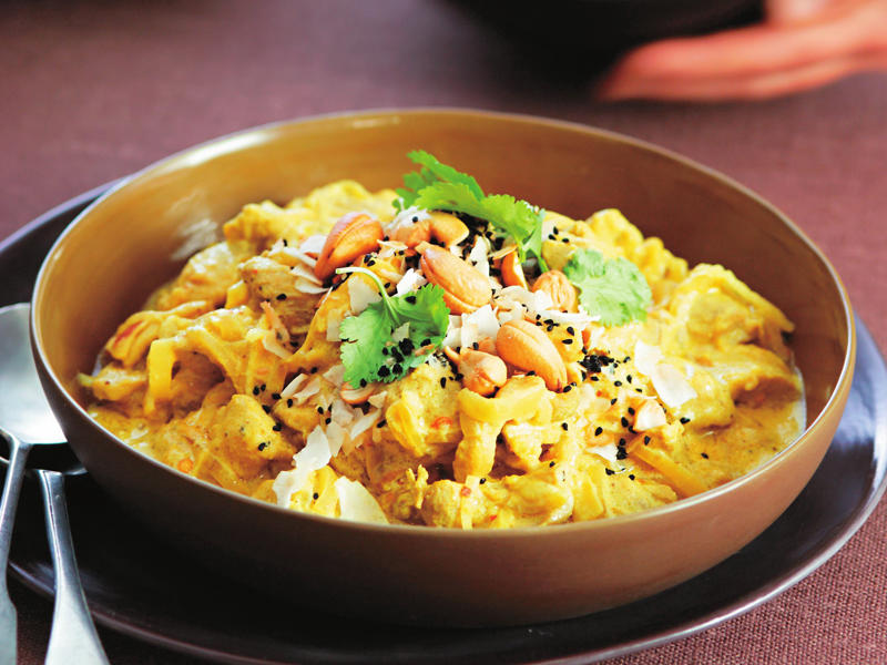          Yellow curry chicken cottage pie      ,          Julie Goodwin’s Cape Malay curry chicken      ,          Yellow chicken curry      ,          African-inspired kuku paka chicken curry      ,          Slow cooker butter chicken      ,          Slow-cooker chicken tikka masala      ,          Slow-cooker butter chicken      ,          Green masala chicken curry      ,          Green chicken curry      ,          Make butter chicken roti pies in your pie maker      ,          Pressure cooker green chicken curry      ,          Butter chicken in your pressure cooker      ,          Hot and spicy chicken curry      ,          Peri peri coconut chicken curry      ,          Julie Goodwin’s chicken korma      ,          Fast red chicken curry      ,          Zingy butter chicken curry      ,          Chicken and pumpkin curry      ,          Indonesian chicken curry      ,          Thai green chicken curry pies      ,          Thai red chicken curry with jasmine rice      ,          Thai red chicken curry      ,          Chicken, lentil and pumpkin curry      ,          Chicken curry pot pies      