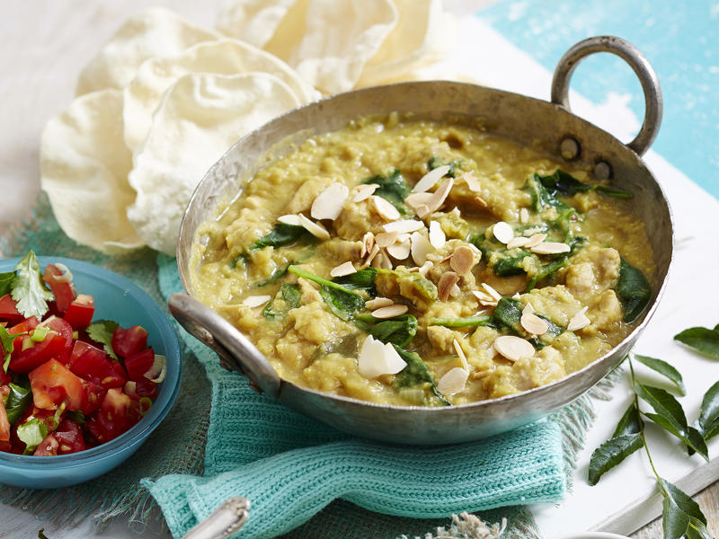          Yellow curry chicken cottage pie      ,          Julie Goodwin’s Cape Malay curry chicken      ,          Yellow chicken curry      ,          African-inspired kuku paka chicken curry      ,          Slow cooker butter chicken      ,          Slow-cooker chicken tikka masala      ,          Slow-cooker butter chicken      ,          Green masala chicken curry      ,          Green chicken curry      ,          Make butter chicken roti pies in your pie maker      ,          Pressure cooker green chicken curry      ,          Butter chicken in your pressure cooker      ,          Hot and spicy chicken curry      ,          Peri peri coconut chicken curry      ,          Julie Goodwin’s chicken korma      ,          Fast red chicken curry      ,          Zingy butter chicken curry      ,          Chicken and pumpkin curry      ,          Indonesian chicken curry      ,          Thai green chicken curry pies      ,          Thai red chicken curry with jasmine rice      ,          Thai red chicken curry      ,          Chicken, lentil and pumpkin curry      ,          Chicken curry pot pies      