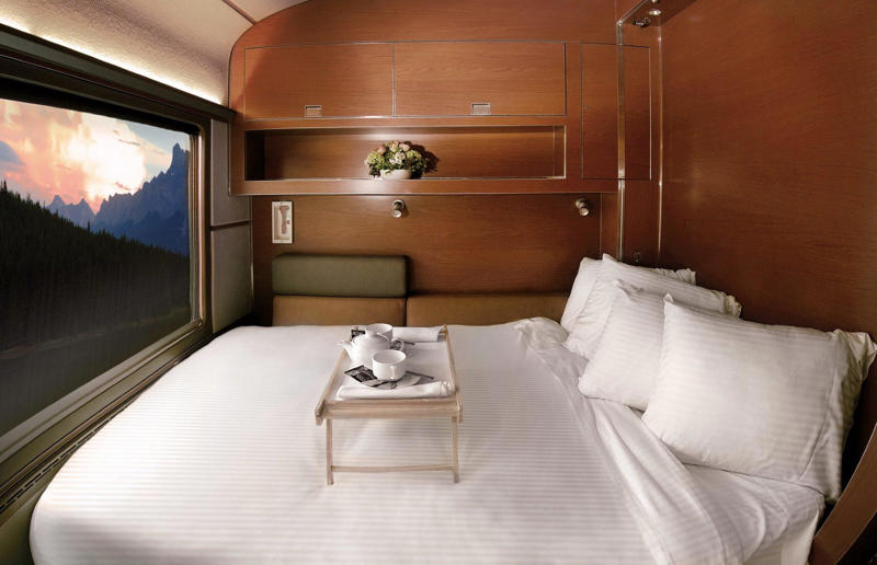 The Canadian, Canada Top track trips, Royal Scotsman, Scotland, UK, The Ghan Expedition, Australia, Eastern and Oriental Express, Thailand to Singapore, Andean Explorer, Peru, Venice Simplon-Orient-Express, UK to Italy, The Maharajas’ Express, India, The Blue Train, South Africa, Shiki-Shima, Japan, The Canadian, Canada, El Transcantábrico Gran Lujo, Spain, Seven Stars in Kyushu, Japan, Royal Canadian Pacific, Canada, Twilight Express Mizukaze, Japan, Rovos Rail, South Africa to Tanzania