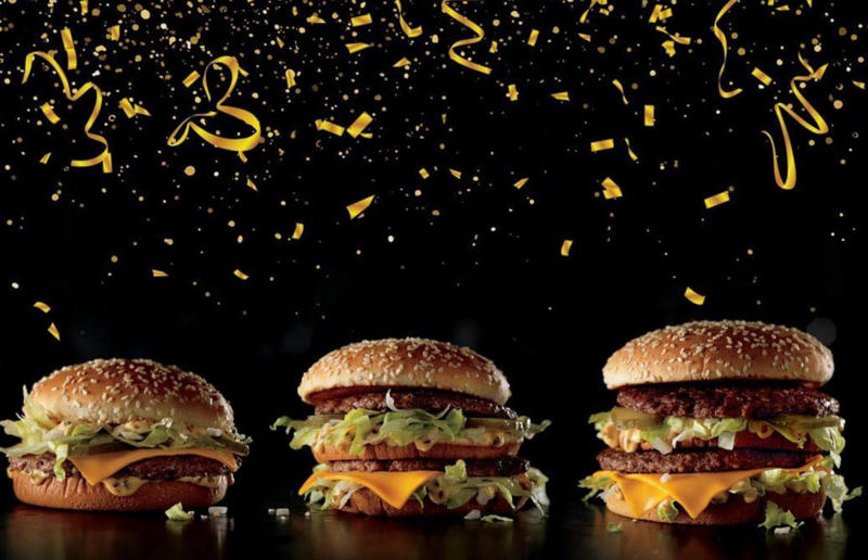 12. Get a budget Big Mac 33. Make the ultimate Quarter Pounder with Cheese, 32. Discover saucy McNuggets, 31. Scale the Denali Big Mac, 30. Create a Mc10.35, 29. Try DIY Chicken McGriddles, 28. Try an egg cheeseburger, 27. Snag cheaper McNuggets, 26. Opt for a steamed bun, 25. Ask for an All American burger, 24. Upgrade your eggs, 23. Ask for a receipt, 22. Get fresh fries, 21. Try a grilled cheese, 20. Get cheaper hash browns, 19. Make a coffee shake, 18. Enjoy fresher burgers, 17. Get Big Mac sauce on the side, 16. Make your own floats, 15. Get a Neapolitan shake, 14. Sample the sauces, 13. Enjoy a McDonald's brunch, 12. Get a budget Big Mac, 11. Tuck into a two-cheeseburger meal, 10. Create a chicken cordon bleu McMuffin, 9. Hack a hash brown McMuffin, 8. Build a Big McChicken, 7. Discover the Land, Air & Sea Burger, 6. Make a caramel apple sundae, 5. Go wild with a Monster Mac, 4. Enjoy an ice cream sandwich, 3. Snag a discount meal, 2. Try an Apple pie McFlurry