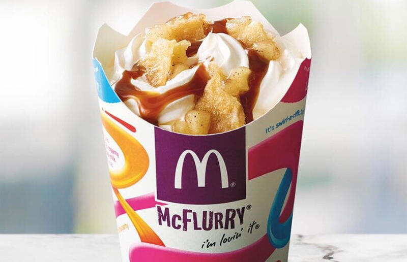 2. Try an Apple pie McFlurry 33. Make the ultimate Quarter Pounder with Cheese, 32. Discover saucy McNuggets, 31. Scale the Denali Big Mac, 30. Create a Mc10.35, 29. Try DIY Chicken McGriddles, 28. Try an egg cheeseburger, 27. Snag cheaper McNuggets, 26. Opt for a steamed bun, 25. Ask for an All American burger, 24. Upgrade your eggs, 23. Ask for a receipt, 22. Get fresh fries, 21. Try a grilled cheese, 20. Get cheaper hash browns, 19. Make a coffee shake, 18. Enjoy fresher burgers, 17. Get Big Mac sauce on the side, 16. Make your own floats, 15. Get a Neapolitan shake, 14. Sample the sauces, 13. Enjoy a McDonald's brunch, 12. Get a budget Big Mac, 11. Tuck into a two-cheeseburger meal, 10. Create a chicken cordon bleu McMuffin, 9. Hack a hash brown McMuffin, 8. Build a Big McChicken, 7. Discover the Land, Air & Sea Burger, 6. Make a caramel apple sundae, 5. Go wild with a Monster Mac, 4. Enjoy an ice cream sandwich, 3. Snag a discount meal, 2. Try an Apple pie McFlurry