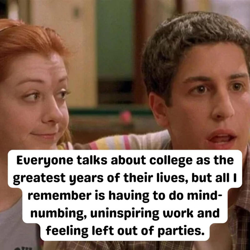 #3: College Trauma #1: Full Up on Full House, #3: College Trauma, #4: Post Mortem Praise, #6: A New Low, #7: An Unpopular Opinion, #9: Seat Belt? What’s That?, #10: Ahead of Your Time, #12: Capitalizing on Nostalgia, #13: The Dino Shape Made It Tastier, #15: The Golden Sponge with a Creamy Filling, #16: Another Outdated Nickelodeon Project, #18: It’s a Classic, #19: Super-Sized Nostalgia, #21: Gotta Catch ‘Em All, #22: To Each Their Own, #24: Play That Funky Music, #25: Nostalgic TV, #27: Just 70s Things, #28: Stranger Things, #30: They Always Get a Free Pass, #31: Spotify is Better, #33: Casual Friday Everyday