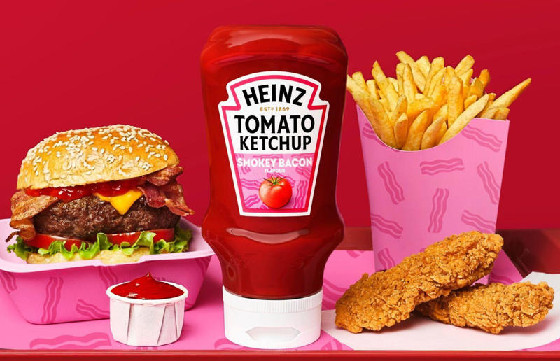 60. Beanz Pizza, 59. EZ Squirt, 58. Classic Barbiecue Sauce, 57. Spaghetti Carbonara, 56. Tarchup, 55. Walkers Sausage Sarnie with Heinz Tomato Ketchup, 54. HoneyRacha, 53. Kranch, 52. Monster Munch Pickled Onion Flavour Mayo, 51. Walkers Roast Chicken with Heinz Mayonnaise, 50. Wasabioli, 49. Oxtail Soup, 48. Heinz x Morley’s Fried Chicken Sauce, 47. Beanz Filled Hash Browns, 46. Beanz Tikka, 45. Pickle Flavour Tomato Ketchup, 44. Big Soup, 43. HomeStyle Chicken Gravy, 42. Walkers Cheese Toastie with Heinz Beanz, 41. Spaghetti Bolognese, 40. Scotch Broth, 39. Hanch, 38. Turkish Style Garlic Sauce, 37. Vegetable Soup, 36. Mayomust, 35. Tomato &amp; Mascarpone, 34. Chipotle Tomato Ketchup, 33. Smokey Bacon Tomato Ketchup, 32. Piccalilli Pickle, 31. Rich &amp; Creamy Truffle Mayonnaise, 30. Macaroni Cheese, 29. Minestrone Soup, 28. Sriracha Tomato Ketchup, 27. Beanz Cheesy, 26. Mayocue, 25. Mayochup, 24. Vegan Mayo, 23. Jalapeño Tomato Ketchup, 22. Sweet Chilli Sauce, 21. Beef Ravioli, 20. Country-Style Sausage Gravy, 19. Tomato &amp; Spicy ‘Nduja, 18. Beanz Burgers, 17. Every Sauce, 16. Chicken Noodle Soup, 15. Sandwich Spread, 14. Burger Sauce, 13. Sweet Relish, 12. Ploughman’s Pickle, 11. Tartare Sauce, 10. Mayoracha, 9. Salad Cream, 8. Spaghetti Hoops, 7. Yellow Mustard, 6. [Seriously] Good Mayonnaise, 5. 57 Sauce, 4. Classic Barbecue, 3. Cream of Tomato Soup, 2. Beanz