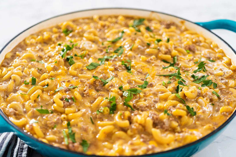 Creamed Chipped Beef, Ambrosia Salad, Beef Stroganoff, Tuna Casserole, Pineapple Upside-Down Cake, Round Steak, Organ Meat, Liver and Onions, Chicken a la King, Lime Green Jello Salad, Hamburger Helper, Shrimp Cocktail