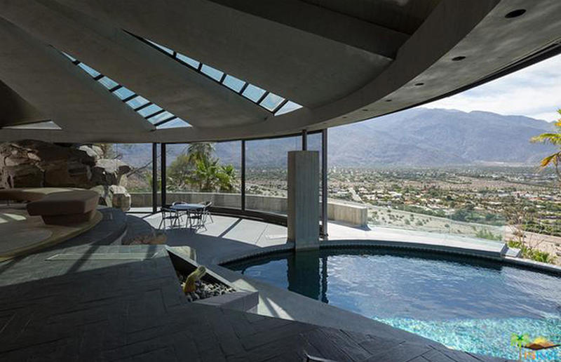Elrod House by John Lautner Statement homes from the world's most innovative architects, Edith Farnsworth House by Mies van der Rohe, The Glass House by Philip Johnson, Miller House and Garden by Eero Saarinen, Gropius House by Walter Gropius, Kaufmann House by Richard Neutra, Villa Majorelle by Henri Sauvage, Elrod House by John Lautner, Vanna Venturi House by Robert Venturi, Rose Seidler House by Harry Seidler, Gwathmey Residence and Studio by Charles Gwathmey, 2 Willow Road by Ernő Goldfinger, Kubuswoningen by Piet Blom, Kings Road House by Rudolph Schindler, Rogers House by Richard and Su Rogers, Casa Malaparte by Adalberto Libera, Villa Savoye by Le Corbusier, The Aalto House by Alvar Aalto, Gehry Residence by Frank Gehry, Palais Bulles by Antti Lovag, Casa Luis Barragán by Luis Barragán, Frey House II by Albert Frey, Fallingwater by Frank Lloyd Wright, Eames House by Charles and Ray Eames, Ennis House by Frank Lloyd Wright, Westhope by Frank Lloyd Wright, The Chemosphere by John Lautner, E-1027 Villa by Eileen Gray, The Lovell Beach House by Rudolf Schindler, Rietveld Schröder House by Gerrit Rietveld, Casa das Canoas by Oscar Niemeyer, La Ricarda by Antonio Bonet Castellana