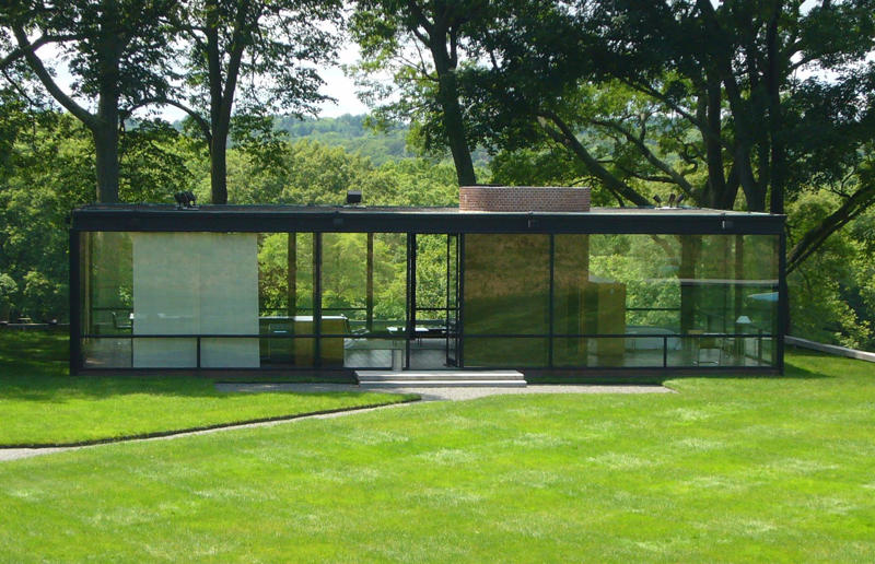 The Glass House by Philip Johnson Statement homes from the world's most innovative architects, Edith Farnsworth House by Mies van der Rohe, The Glass House by Philip Johnson, Miller House and Garden by Eero Saarinen, Gropius House by Walter Gropius, Kaufmann House by Richard Neutra, Villa Majorelle by Henri Sauvage, Elrod House by John Lautner, Vanna Venturi House by Robert Venturi, Rose Seidler House by Harry Seidler, Gwathmey Residence and Studio by Charles Gwathmey, 2 Willow Road by Ernő Goldfinger, Kubuswoningen by Piet Blom, Kings Road House by Rudolph Schindler, Rogers House by Richard and Su Rogers, Casa Malaparte by Adalberto Libera, Villa Savoye by Le Corbusier, The Aalto House by Alvar Aalto, Gehry Residence by Frank Gehry, Palais Bulles by Antti Lovag, Casa Luis Barragán by Luis Barragán, Frey House II by Albert Frey, Fallingwater by Frank Lloyd Wright, Eames House by Charles and Ray Eames, Ennis House by Frank Lloyd Wright, Westhope by Frank Lloyd Wright, The Chemosphere by John Lautner, E-1027 Villa by Eileen Gray, The Lovell Beach House by Rudolf Schindler, Rietveld Schröder House by Gerrit Rietveld, Casa das Canoas by Oscar Niemeyer, La Ricarda by Antonio Bonet Castellana