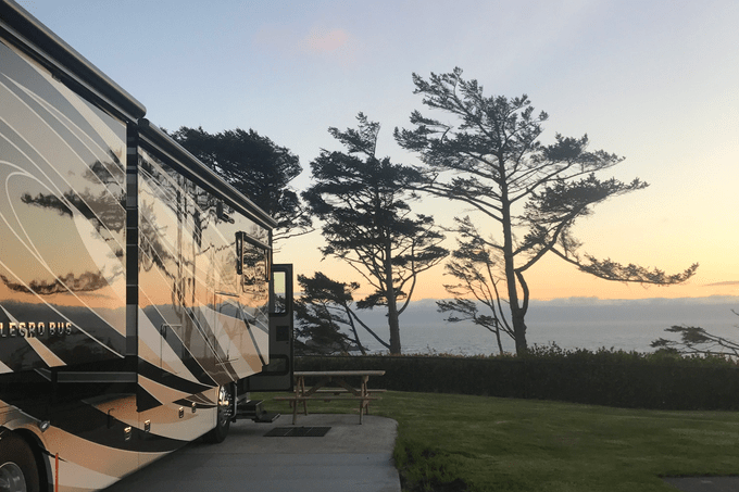 Getting started, Transitioning to full-time, Paring down, Setting up, Taking care of details, Covering bathroom basics, Eating on the road, Hitting the road, Taking time for yourself, Earning a living, The best part about RV living is…, The most challenging part about RV living is…, Tips for RV shopping, Why trust us