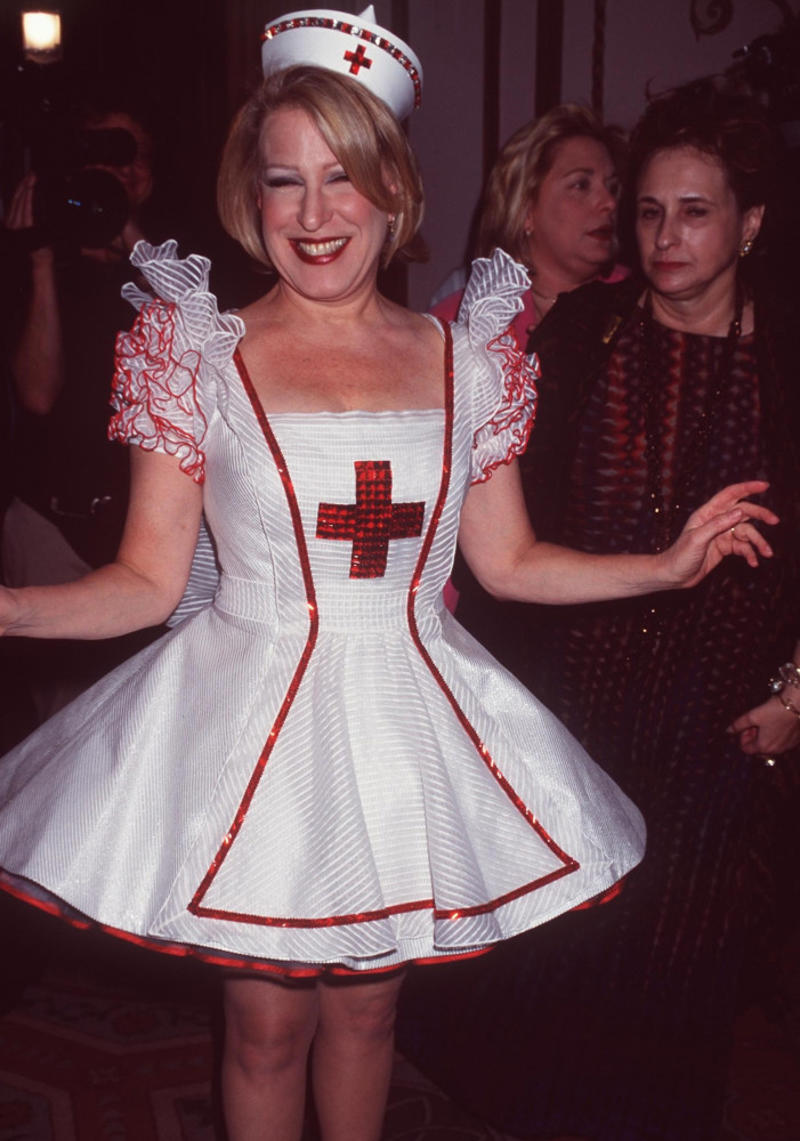 1920s: Witches, 1930s: Harlequin costume, 1950s: More witches, 1960s: Vampire, 1970s: Musical artists, 1980s: Masks, 1990s: Nurse, 1990s: Angels, 2000s: Spice Girls (David Beckham), 2000s: Fairies, 2010s: Zombies, 2010s: Elsa from Frozen, 2020s: Historical figures