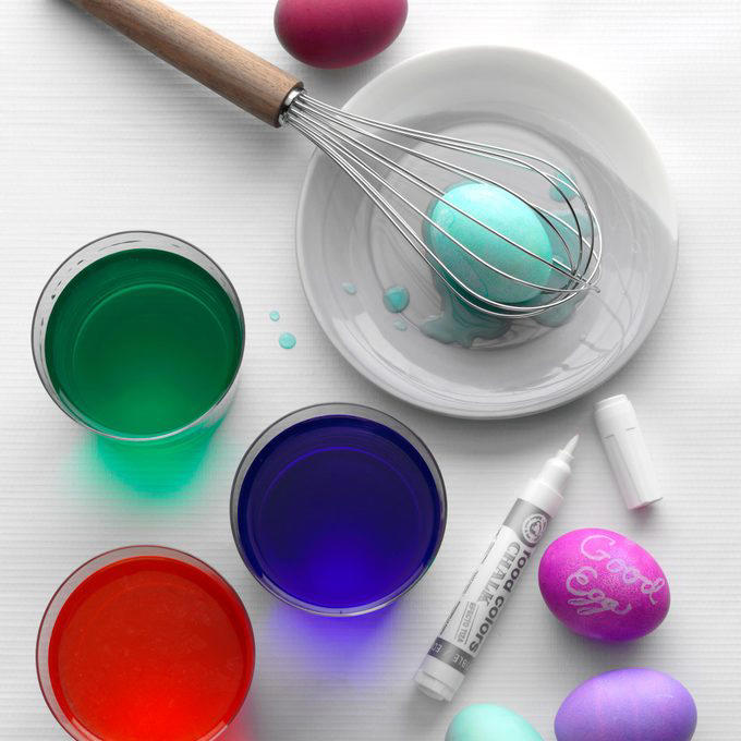 Build an Easter Candy Charcuterie Board, Braid an Easter Bread, Make a New Twist on a Bunny Cake, Dip Homemade Peanut Butter Eggs, Add Springtime Flair to the Table, Host Brunch, Dye Eggs, Build a Nest, Play a Few Games, Create a Unique Centerpiece, Turn Carrot Cake on Its Head, Arrange Fresh Flowers, Turn Easter into Teatime, Stir Up a Signature Easter Cocktail, Serve All Kinds of Deviled Eggs, Make Adult Easter Baskets, Bake an Easter Ham, Try a New Easter Craft, Create a Towering Dessert, Use the Good China, Decorate a Lamb Cake, Create Flower Pot Favors or Place Cards, Bake Resurrection Rolls, Go Back in Time, Dye Eggs the Natural Way, Fill Eggs for Everyone, Bake Hot Cross Buns, Add a Butter Lamb to the Table, Try Easter Lamb, Send Home Care Packages, Smash an Easter Piñata, Decorate an Easter Tree, Make a Festive Easter Wreath, Hide Bunnies Around the House, Get Creative with Peeps