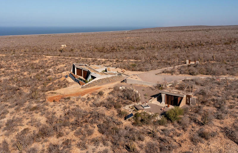 Where nature and architecture meet, The Pierre, Washington, USA, Ancient sandstone cave home, Worcestershire, UK, Fallingwater, Pennsylvania, USA, Casa do Penedo, Fafe, Portugal, Cave house, Ciudad Real, Spain, Morada Escondida, Todos Santos, Mexico, Turf homes, Hofskirkja, Iceland, Around the Oak, Saxony-Anhalt, Germany, Dune House, Massachusetts, USA, Sycamore House, California, USA, House Inside a Rock, Hejaz, Saudi Arabia