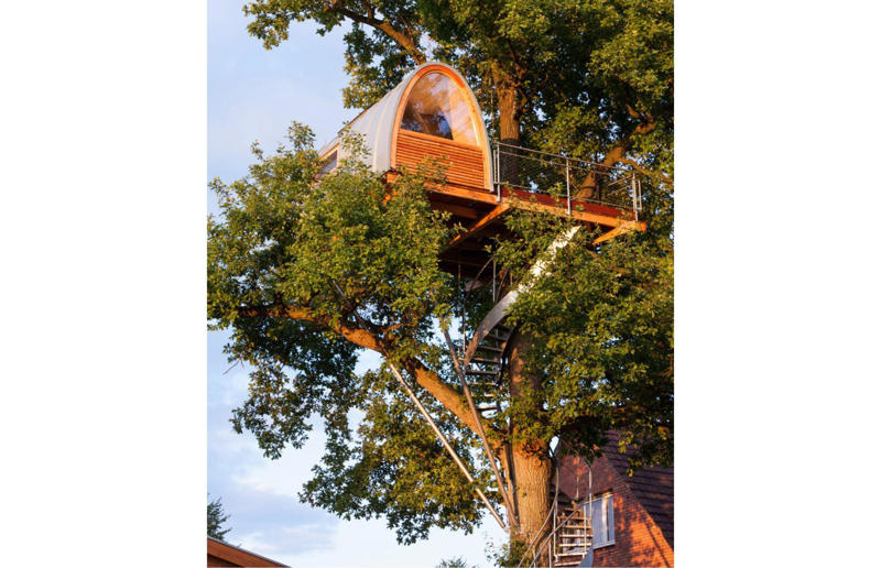 Where nature and architecture meet, The Pierre, Washington, USA, Ancient sandstone cave home, Worcestershire, UK, Fallingwater, Pennsylvania, USA, Casa do Penedo, Fafe, Portugal, Cave house, Ciudad Real, Spain, Morada Escondida, Todos Santos, Mexico, Turf homes, Hofskirkja, Iceland, Around the Oak, Saxony-Anhalt, Germany, Dune House, Massachusetts, USA, Sycamore House, California, USA, House Inside a Rock, Hejaz, Saudi Arabia