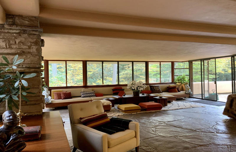 Where nature and architecture meet, The Pierre, Washington, USA, Ancient sandstone cave home, Worcestershire, UK, Fallingwater, Pennsylvania, USA, Casa do Penedo, Fafe, Portugal, Cave house, Ciudad Real, Spain, Morada Escondida, Todos Santos, Mexico, Turf homes, Hofskirkja, Iceland, Around the Oak, Saxony-Anhalt, Germany, Dune House, Massachusetts, USA, Sycamore House, California, USA, House Inside a Rock, Hejaz, Saudi Arabia