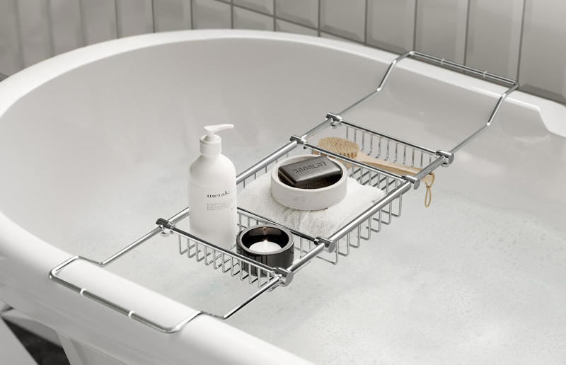 Bathtub caddies Blasts from the homeware past, Sunken seating areas, Garden swing seats, Geometric wallpaper, Silk and satin sheets, Sputnik Chandeliers, Heated hostess trolleys, Oversized table lamps, Painted door frames, Plaid decor, Mosaic-inspired patterns, Classic cookery aids, Spinning colanders, Plates on walls, Decorating with stripes, Silent servants, Toile Du Jouy prints, Step-up baths, Chrome furnishings, Bed curtains and canopies, Mid-century stonework, Teasmade, Dark wooden cladding, Transom windows, Window seats, Writing desks, Airing cupboards, Clothes drying racks, Stable doors, Hostess trolleys, TV cabinets, Biscuit tins, Radio alarm clocks, Lazy Susans, Magazine racks, Clotheslines, Doorstep shoe scrapers, Paper towel holders, Dish-drying cabinets, Wicker shopping baskets, Terrific teapots, Cast iron trivets, TV tray tables, Bathtub caddies, Laundry chutes, Modular sofas, Serving hatches