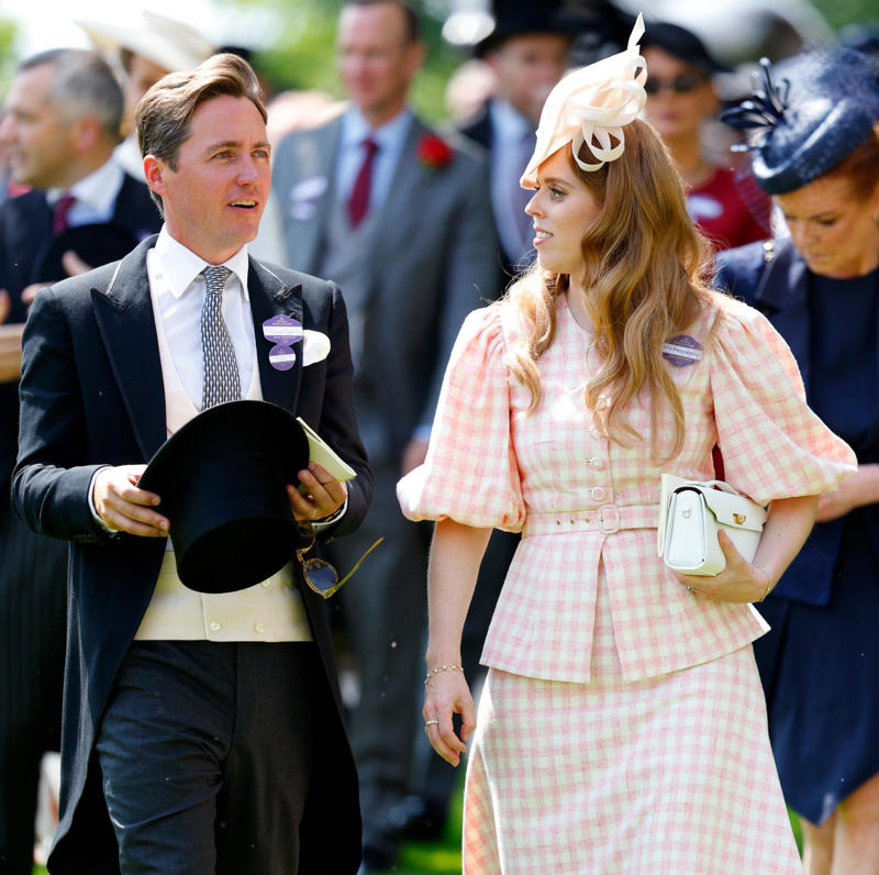 Beatrice and Eugenie, The Prince and Princess of Wales, Prince and Princess Michael of Kent, The Duke and Duchess of Edinburgh