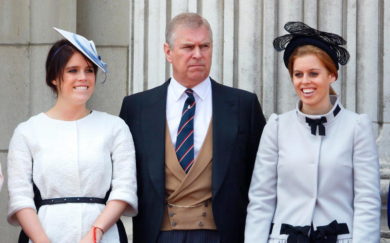 Beatrice and Eugenie, The Prince and Princess of Wales, Prince and Princess Michael of Kent, The Duke and Duchess of Edinburgh