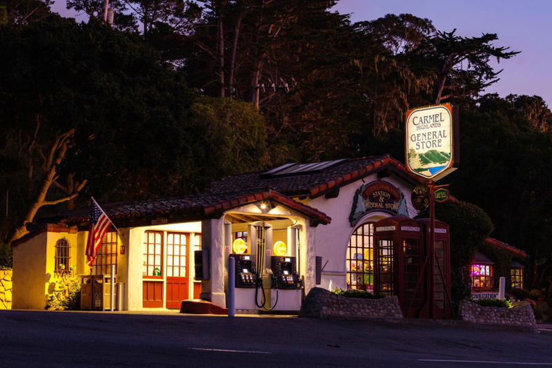 Earthbound Farm Stand, Carmel Highlands General Store, Cafe Kevah, Deetjen’s Restaurant, The Restaurant at Ragged Point, Linn’s of Cambria, Fernandez Produce