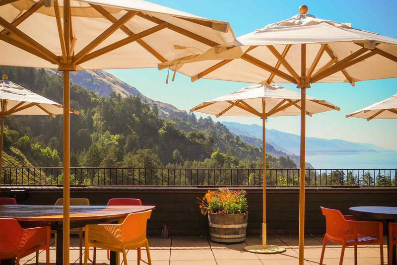 Earthbound Farm Stand, Carmel Highlands General Store, Cafe Kevah, Deetjen’s Restaurant, The Restaurant at Ragged Point, Linn’s of Cambria, Fernandez Produce