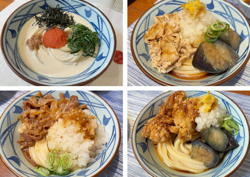 濃厚なコクと爽やかさが奇跡の融合！「冷やし明太クリームうどん」, 「すりごま」トッピングでやみつきになる旨さに, 今年もこの季節がやってきた！“がっつり×さっぱり”を叶える「鬼おろしシリーズ」3種, ① 「鬼おろし肉ぶっかけうどん」 × 「わさび」, ②「鬼おろし鶏からぶっかけうどん」 × 「しび辛ラー油」, ③「鬼おろし豚しゃぶぶっかけうどん」 × 「わかめ＆おろししょうが」, 濃厚クリームうどんにがっつり系鬼おろしまで……丸亀の夏うどんが熱すぎる！