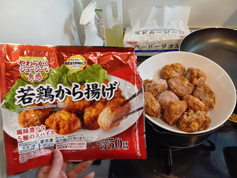 酷評のベストプライス。本当にマズイのか徹底検証, ☆1.6「早ゆでスパゲッティ」筆者の正直な感想, パスタソースと絡めて食べてみる, ☆2.0「若鶏から揚げ」筆者の正直な感想, リニューアルされて高評価も増えている, ☆2.4「キーマカレー」筆者の正直な感想, 番外編　☆1.2「ロールキャベツ」筆者の正直な感想, なぜか口コミと乖離する私の感想