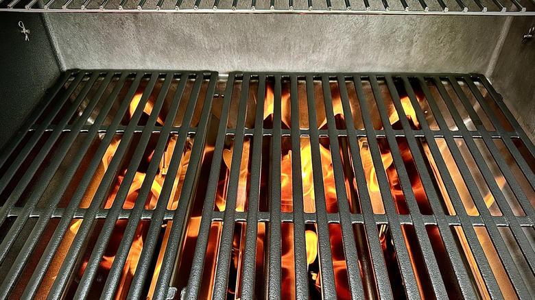 Choosing your grill based on raw BTUs, Not inspecting your grill ahead of time, Trying to grill on an empty tank, Not knowing your grill's hot spots, Putting food on the grill before it's fully heated, Not cleaning your grill's grates after every use, Cooking everything at full blast, Not planning for flare-ups, Trusting your grill's built-in thermometer, Constantly opening the lid