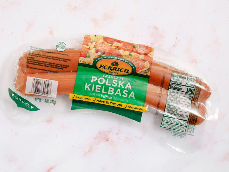 How I Chose the Kielbasa, How I Tested the Kielbasa, The Best Kielbasa Brands, Ranked, 7th Place: Eckrich, 6th Place: Hillshire Farms, 5th Place: Vienna Beef, 4th Place: Johnsonville, 3rd Place: Klement's, 2nd Place: Nature's Rancher, 1st Place: Slotkowski