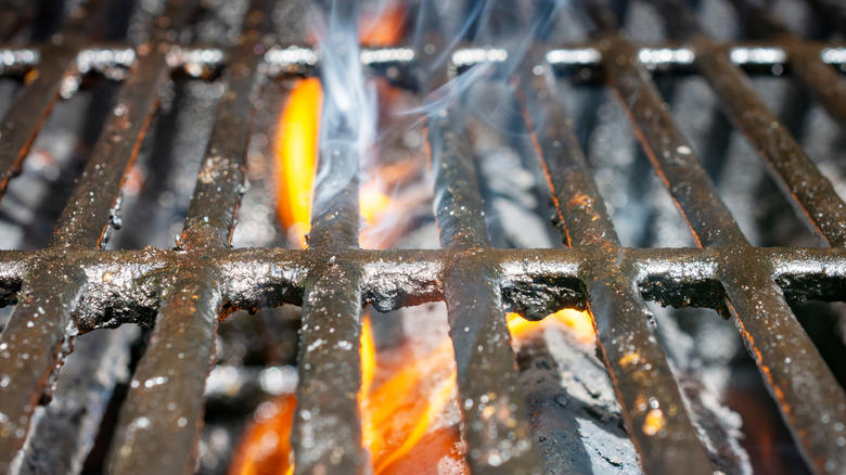 Choosing your grill based on raw BTUs, Not inspecting your grill ahead of time, Trying to grill on an empty tank, Not knowing your grill's hot spots, Putting food on the grill before it's fully heated, Not cleaning your grill's grates after every use, Cooking everything at full blast, Not planning for flare-ups, Trusting your grill's built-in thermometer, Constantly opening the lid