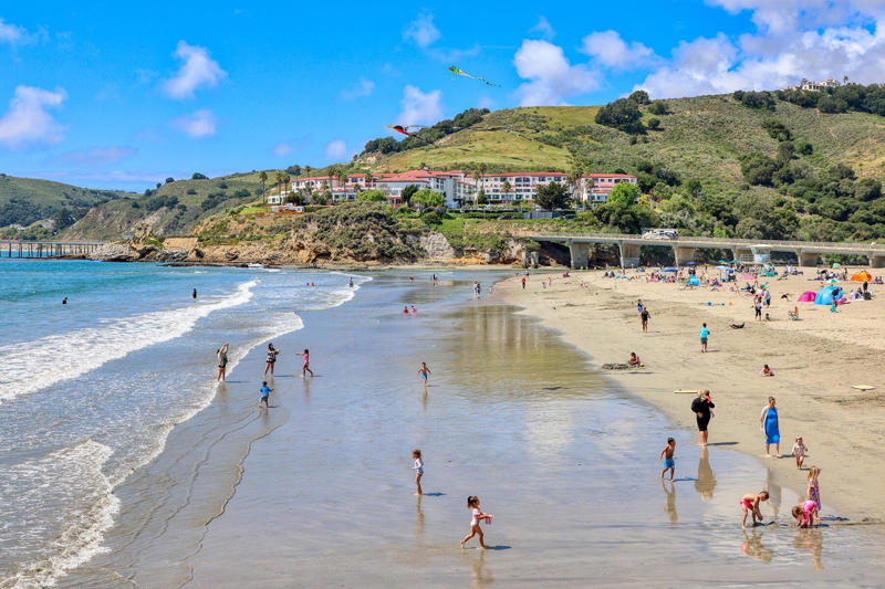 Avila Beach South Leucadia State Beach, Avila Beach, Schooner Gulch State Beach, Big River Beach, Gold Bluffs Beach, Bean Hollow State Beach, Gualala Point Regional Park