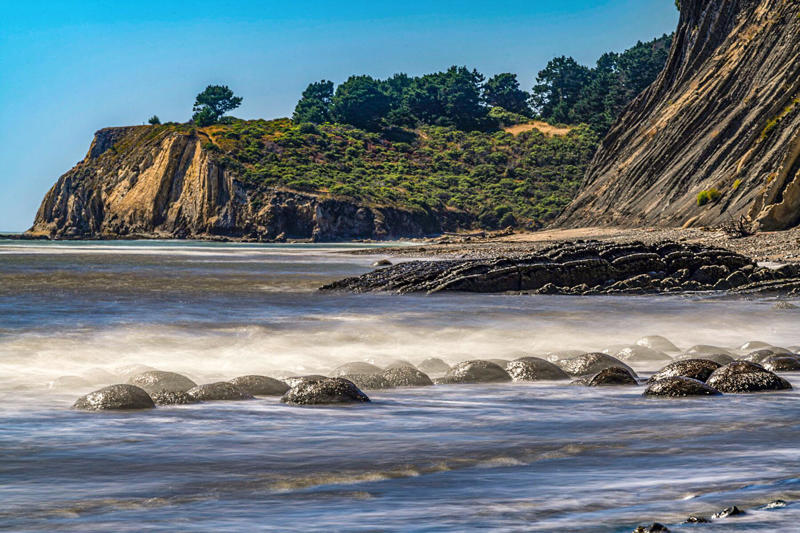 Schooner Gulch State Beach South Leucadia State Beach, Avila Beach, Schooner Gulch State Beach, Big River Beach, Gold Bluffs Beach, Bean Hollow State Beach, Gualala Point Regional Park