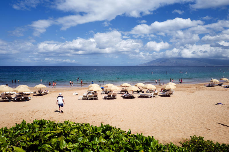 1. Poipu Beach: Kauai, Hawaii, 2. St. Andrews State Park: Panama City, Florida, 3. Caladesi Island State Park: Dunedin, Florida, 4. Wailea Beach – Maui, Hawaii, 5. Main Beach – East Hampton, New York, 6. Delnor-Wiggins Pass State Park – Naples, Florida, 7. Beachwalker Park – Kiawah Island, South Carolina, 8. Kaunaoa Beach – The Island of Hawaii, 9. Lanikai Beach – Oahu, Hawaii, 10. Coast Guard Beach – Cape Cod, Massachusetts