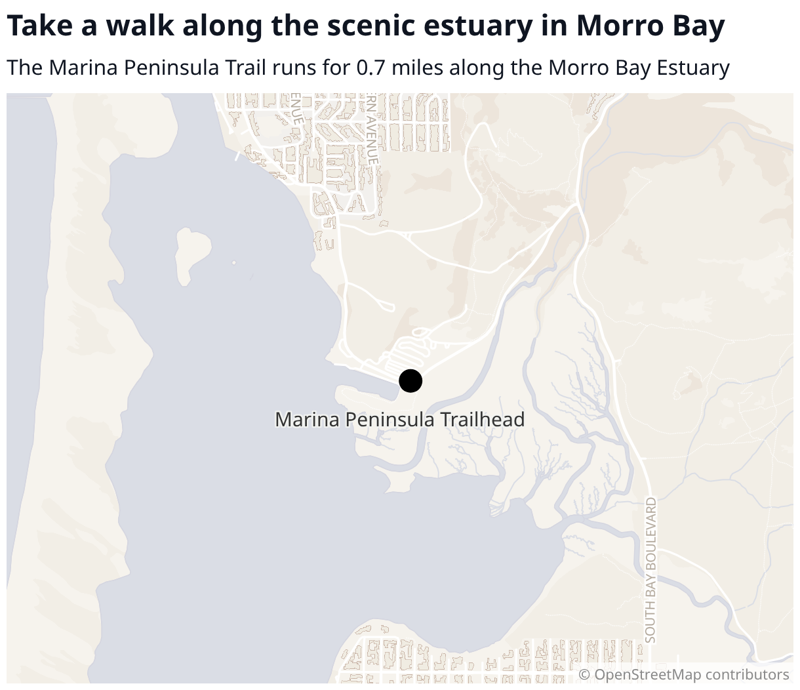 What it’s like to visit Bayside Cafe in Morro Bay, Is Bayside Cafe affordable?, Walking off lunch on a coastal trail, How to visit Bayside Cafe in Morro Bay, Where should I go next?