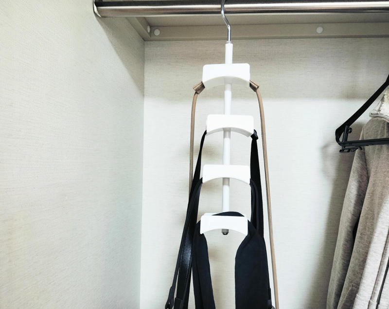 ダイソー バッグ収納ハンガー, ポケットタイプと掛けるタイプの違い, 環境に合わせた収納にしよう, ▼あわせて読みたい