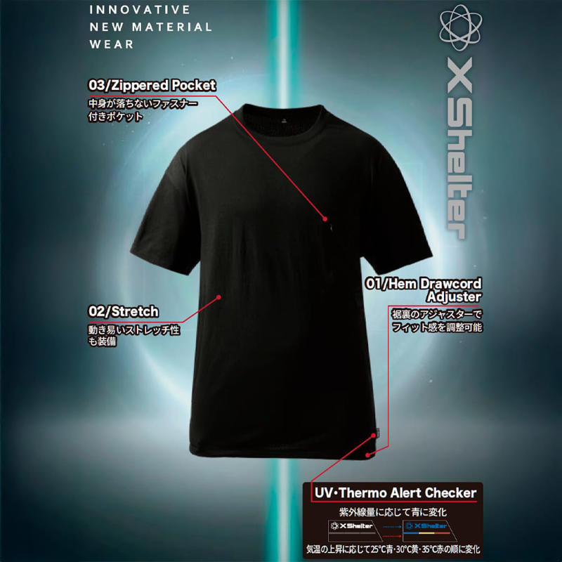 ワークマン「エックスシェルター暑熱βワイドフィット半袖Tシャツ」1500円・6色・M〜LLサイズ展開, 「エックスシェルター暑熱βワイドフィット半袖Tシャツ」の魅力・イチオシポイント, 良い口コミ・レビュー, 気になる口コミ・レビュー, 【まとめ】ワークマンの暑熱リスク軽減Tシャツで快適に過ごそう！