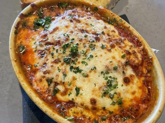 ALABAMA: Gianmarco's Restaurant in Birmingham, ARIZONA: Marcellino Ristorante in Scottsdale, ARKANSAS: Bruno's Little Italy in Little Rock, CONNECTICUT: Mystic Pizza in Mystic, DELAWARE: Mrs. Robino's in Wilmington, FLORIDA: Christini's Ristorante Italiano in Orlando, GEORGIA: La Grotta Ristorante Italiano in Buckhead, Atlanta, HAWAII: Arancino in Honolulu, IDAHO: Luciano's Italian Restaurant in Boise, ILLINOIS: The Village in Chicago, INDIANA: Iaria's Italian Restaurant in Indianapolis, IOWA: Tumea &amp; Sons in Des Moines, KANSAS: Garozzo's in Kansas City, KENTUCKY: Pompilio's in Newport, LOUISIANA: Pascal's Manale in New Orleans, MAINE: Via Vecchia in Portland, MARYLAND: Il Pizzico in Rockville, MASSACHUSETTS: Regina Pizzeria in Boston, MICHIGAN: Buddy's Pizza in Detroit, MINNESOTA: Yarusso Bros in St. Paul, MISSISSIPPI: Giardina's Restaurant in Greenwood, MISSOURI: Jasper's Italian Restaurant in Kansas City, NEBRASKA: Orsi's Italian Bakery &amp; Pizzeria in Omaha, NEVADA: Piero's Italian Cuisine in Las Vegas, NEW HAMPSHIRE: The Rosa in Portsmouth, NEW MEXICO: Trombino's Bistro Italiano in Albuquerque, NEW YORK: Lombardi's in New York City, NORTH CAROLINA: Amedeo's Italian Restaurant in Raleigh, NORTH DAKOTA: Spaghetti Western in Fargo, OHIO: Guarino's in Cleveland, OKLAHOMA: Pete's Place in Krebs, OREGON: Nostrana in Portland, PENNSYLVANIA: The Victor Café in Philadelphia, RHODE ISLAND: Camille's in Providence, SOUTH CAROLINA: Villa Tronco in Columbia, SOUTH DAKOTA: Maribella Ristorante in Sioux Falls, TEXAS: Rosie Cannonball in Houston, UTAH: Valter's Osteria in Salt Lake City, VERMONT: Sarducci's in Montpelier, VIRGINIA: Luigi's Italian Gourmet in Roanoke, WASHINGTON: The Pink Door in Seattle, WEST VIRGINIA: Fazio's Italian Restaurant in Charleston, WISCONSIN: Calderone Club in Milwaukee, WYOMING: Calico Restaurant and Bar in Jackson