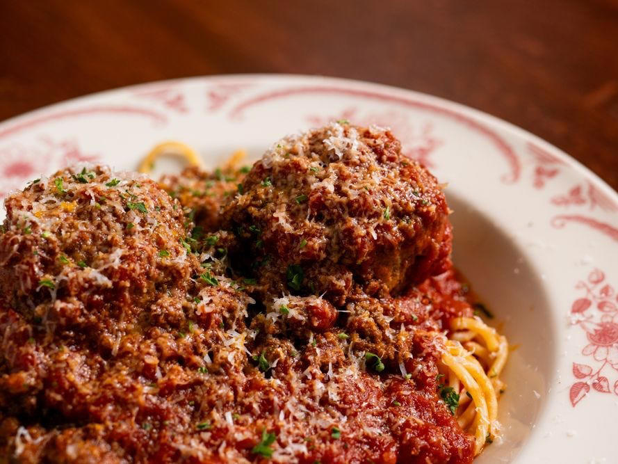 ALABAMA: Gianmarco's Restaurant in Birmingham, ARIZONA: Marcellino Ristorante in Scottsdale, ARKANSAS: Bruno's Little Italy in Little Rock, CONNECTICUT: Mystic Pizza in Mystic, DELAWARE: Mrs. Robino's in Wilmington, FLORIDA: Christini's Ristorante Italiano in Orlando, GEORGIA: La Grotta Ristorante Italiano in Buckhead, Atlanta, HAWAII: Arancino in Honolulu, IDAHO: Luciano's Italian Restaurant in Boise, ILLINOIS: The Village in Chicago, INDIANA: Iaria's Italian Restaurant in Indianapolis, IOWA: Tumea &amp; Sons in Des Moines, KANSAS: Garozzo's in Kansas City, KENTUCKY: Pompilio's in Newport, LOUISIANA: Pascal's Manale in New Orleans, MAINE: Via Vecchia in Portland, MARYLAND: Il Pizzico in Rockville, MASSACHUSETTS: Regina Pizzeria in Boston, MICHIGAN: Buddy's Pizza in Detroit, MINNESOTA: Yarusso Bros in St. Paul, MISSISSIPPI: Giardina's Restaurant in Greenwood, MISSOURI: Jasper's Italian Restaurant in Kansas City, NEBRASKA: Orsi's Italian Bakery &amp; Pizzeria in Omaha, NEVADA: Piero's Italian Cuisine in Las Vegas, NEW HAMPSHIRE: The Rosa in Portsmouth, NEW MEXICO: Trombino's Bistro Italiano in Albuquerque, NEW YORK: Lombardi's in New York City, NORTH CAROLINA: Amedeo's Italian Restaurant in Raleigh, NORTH DAKOTA: Spaghetti Western in Fargo, OHIO: Guarino's in Cleveland, OKLAHOMA: Pete's Place in Krebs, OREGON: Nostrana in Portland, PENNSYLVANIA: The Victor Café in Philadelphia, RHODE ISLAND: Camille's in Providence, SOUTH CAROLINA: Villa Tronco in Columbia, SOUTH DAKOTA: Maribella Ristorante in Sioux Falls, TEXAS: Rosie Cannonball in Houston, UTAH: Valter's Osteria in Salt Lake City, VERMONT: Sarducci's in Montpelier, VIRGINIA: Luigi's Italian Gourmet in Roanoke, WASHINGTON: The Pink Door in Seattle, WEST VIRGINIA: Fazio's Italian Restaurant in Charleston, WISCONSIN: Calderone Club in Milwaukee, WYOMING: Calico Restaurant and Bar in Jackson