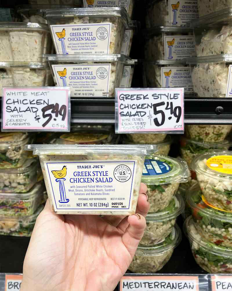 1. Salted Caramel Mochi, .99 for 6.8 ounces, 2. Ranch Rolled Corn Tortilla Chips, .99 for 9 ounces, 3. Carrot Cake Whipped Cream Cheese, .79 for 8 ounces, 4. Danish Oat Cookies, .49 for 10 ounces, 5. Garlic Butter Nut Mix, .99 for 10 ounces