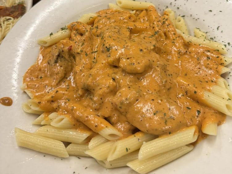 ALABAMA: Gianmarco's Restaurant in Birmingham, ARIZONA: Marcellino Ristorante in Scottsdale, ARKANSAS: Bruno's Little Italy in Little Rock, CONNECTICUT: Mystic Pizza in Mystic, DELAWARE: Mrs. Robino's in Wilmington, FLORIDA: Christini's Ristorante Italiano in Orlando, GEORGIA: La Grotta Ristorante Italiano in Buckhead, Atlanta, HAWAII: Arancino in Honolulu, IDAHO: Luciano's Italian Restaurant in Boise, ILLINOIS: The Village in Chicago, INDIANA: Iaria's Italian Restaurant in Indianapolis, IOWA: Tumea &amp; Sons in Des Moines, KANSAS: Garozzo's in Kansas City, KENTUCKY: Pompilio's in Newport, LOUISIANA: Pascal's Manale in New Orleans, MAINE: Via Vecchia in Portland, MARYLAND: Il Pizzico in Rockville, MASSACHUSETTS: Regina Pizzeria in Boston, MICHIGAN: Buddy's Pizza in Detroit, MINNESOTA: Yarusso Bros in St. Paul, MISSISSIPPI: Giardina's Restaurant in Greenwood, MISSOURI: Jasper's Italian Restaurant in Kansas City, NEBRASKA: Orsi's Italian Bakery &amp; Pizzeria in Omaha, NEVADA: Piero's Italian Cuisine in Las Vegas, NEW HAMPSHIRE: The Rosa in Portsmouth, NEW MEXICO: Trombino's Bistro Italiano in Albuquerque, NEW YORK: Lombardi's in New York City, NORTH CAROLINA: Amedeo's Italian Restaurant in Raleigh, NORTH DAKOTA: Spaghetti Western in Fargo, OHIO: Guarino's in Cleveland, OKLAHOMA: Pete's Place in Krebs, OREGON: Nostrana in Portland, PENNSYLVANIA: The Victor Café in Philadelphia, RHODE ISLAND: Camille's in Providence, SOUTH CAROLINA: Villa Tronco in Columbia, SOUTH DAKOTA: Maribella Ristorante in Sioux Falls, TEXAS: Rosie Cannonball in Houston, UTAH: Valter's Osteria in Salt Lake City, VERMONT: Sarducci's in Montpelier, VIRGINIA: Luigi's Italian Gourmet in Roanoke, WASHINGTON: The Pink Door in Seattle, WEST VIRGINIA: Fazio's Italian Restaurant in Charleston, WISCONSIN: Calderone Club in Milwaukee, WYOMING: Calico Restaurant and Bar in Jackson