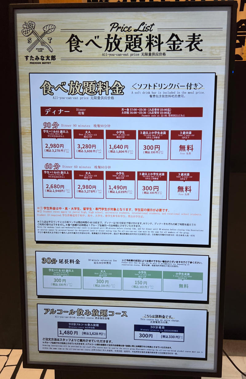 ・面影がなさすぎる, ・食べ放題の範囲が広すぎる, ・1人でも入りやすい？, ・今回ご紹介した飲食店の詳細データ