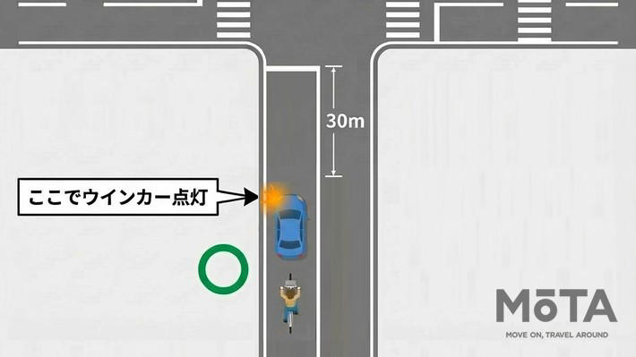 車道を走る自転車が急増！ 左折リスクが高まる理由, 1. 車道に慣れていない自転車が急増する, 2. 交差点の左折時に事故が集中している, 左折巻き込み事故の過失割合は？ クルマ側が最大100%, それでも事故が起きたら？ ドライバーが払う3つの代償, 1. 自動車保険の等級ダウン, 2. 違反点数の加算, 3. 高額な損害賠償, 自転車を巻き込まない！ 正しい左折の手順と3つのポイント, 「妨害行為」となる左寄せは絶対にNG, STEP1｜ルームミラー→左ドアミラー→目視で死角をなくす, STEP2｜左折地点の30m手前でウインカーを出す, STEP3｜左寄せ＋徐行（10km以下）をセットで実践する, まとめ｜今日からできる、左折リスクへの備え