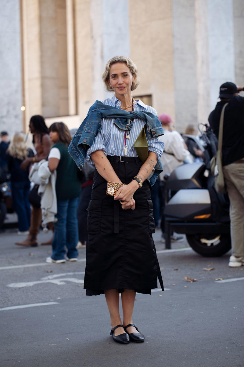 1. The Oversized-Blazer Effect, 2. Denim on Denim, but Make It Modern, 3. The Denim Jacket + Skirt Combo, 4. A Casual Vibe, Now Elevated, 5. Patterned and Patched Jean Jacket Looks, 6. The Effortless Drape Trick, 7. The Belted Denim Moment, 8. A New Pop of Color