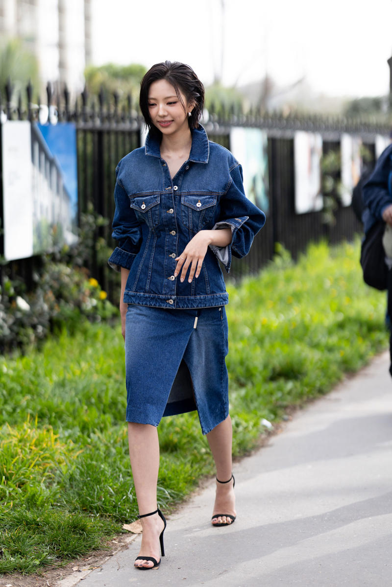 1. The Oversized-Blazer Effect, 2. Denim on Denim, but Make It Modern, 3. The Denim Jacket + Skirt Combo, 4. A Casual Vibe, Now Elevated, 5. Patterned and Patched Jean Jacket Looks, 6. The Effortless Drape Trick, 7. The Belted Denim Moment, 8. A New Pop of Color